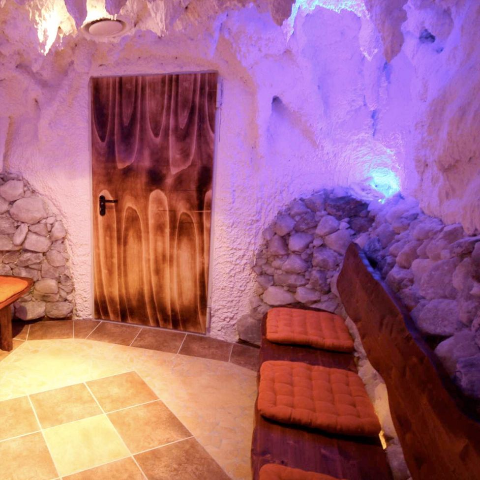 Salzgrotte im Hotel & Pension Fortuna - Das Salzhotel